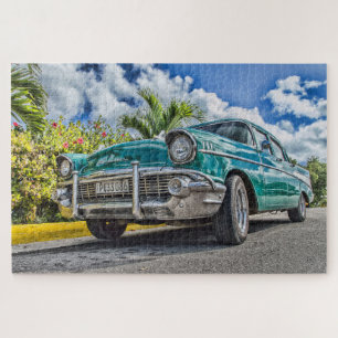 Puzzle de voiture ancienne