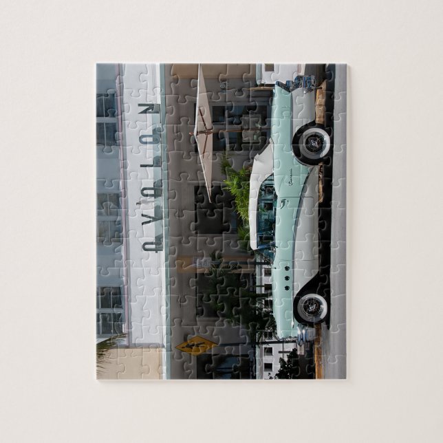 Puzzle de voiture classique (Vertical)