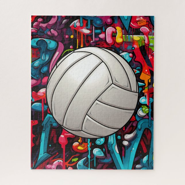 Puzzle de volleyball (Vertical)