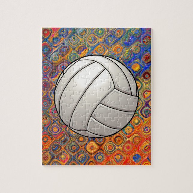 Puzzle de volleyball (Vertical)
