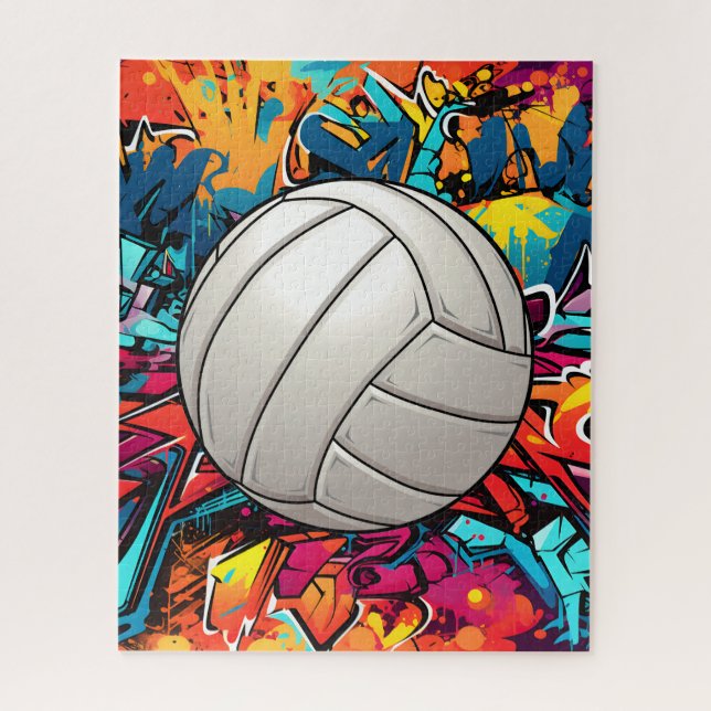 Puzzle de volleyball (Vertical)
