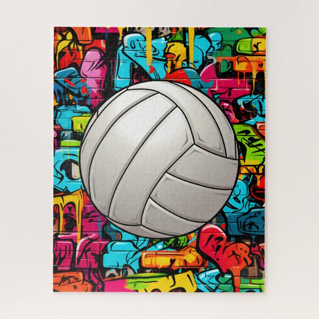 Puzzle de volleyball (Vertical)