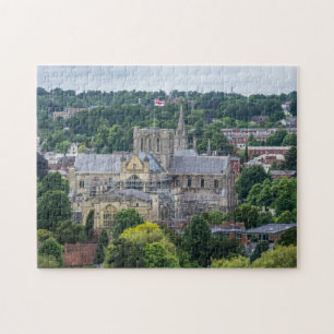 Puzzle de vue de la cathédrale de Winchester