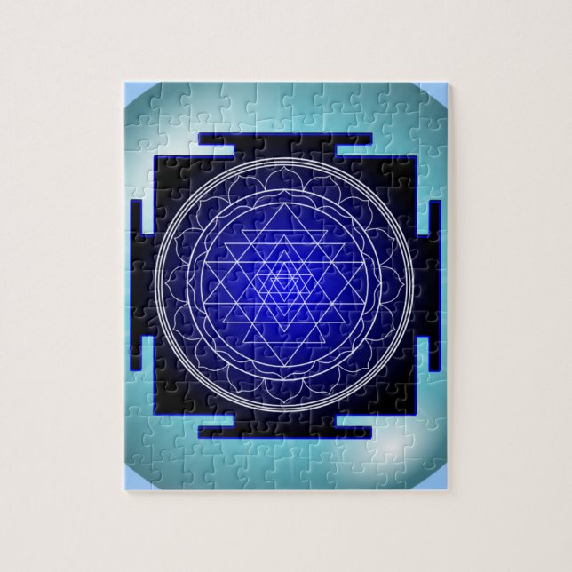 puzzle de yantra de sri (Vertical)