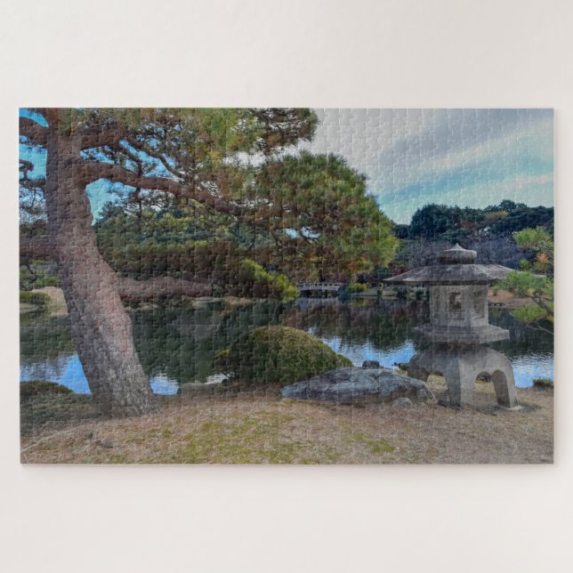 Puzzle Dec jardin japonais (Horizontal)