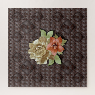 Puzzle Décor académique en cuir 3D