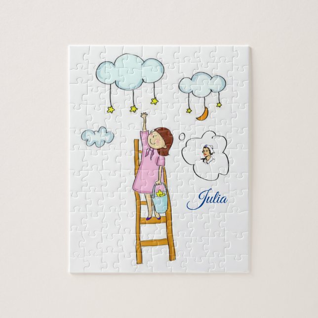 Puzzle décoratif infirmière (Vertical)