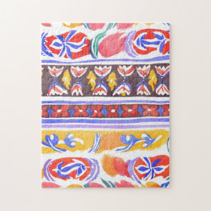 Puzzle décoration traditionnelle roumaine