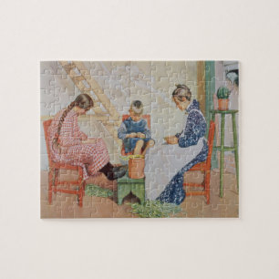 Puzzle Décorticage des pois, pub. dans "Lasst Licht