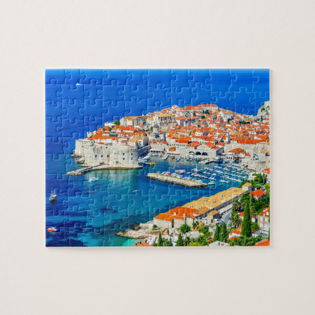 Puzzle Découvrez la beauté historique de Dubrovnik (Horizontal)