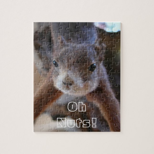 Puzzle d'écureuils (Vertical)