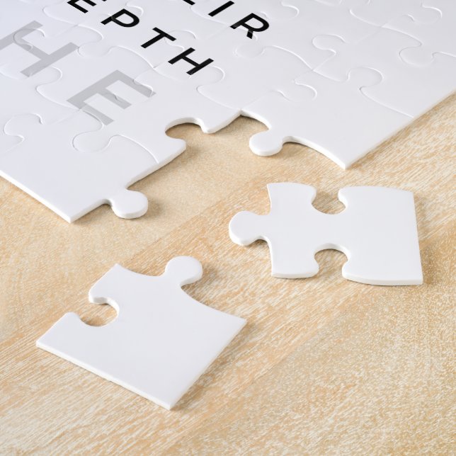Puzzle Deep Soul Introvert philosophie citation Nietzsche (Côté)