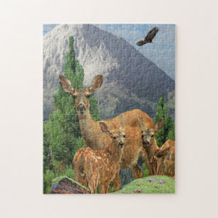 Puzzle Deer art