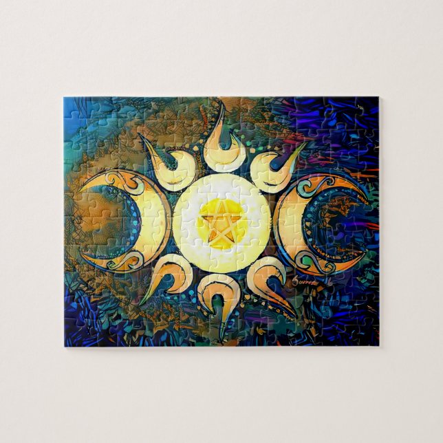 Puzzle Déesse triple couronnée (Horizontal)