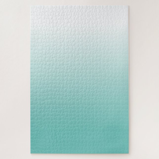Puzzle Défendre l'Ombre de dégradé Turquoise (Vertical)