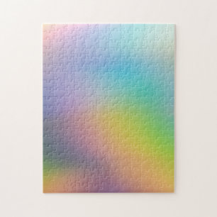 Puzzle Défi à l'arc-en-ciel de dégradé holographique