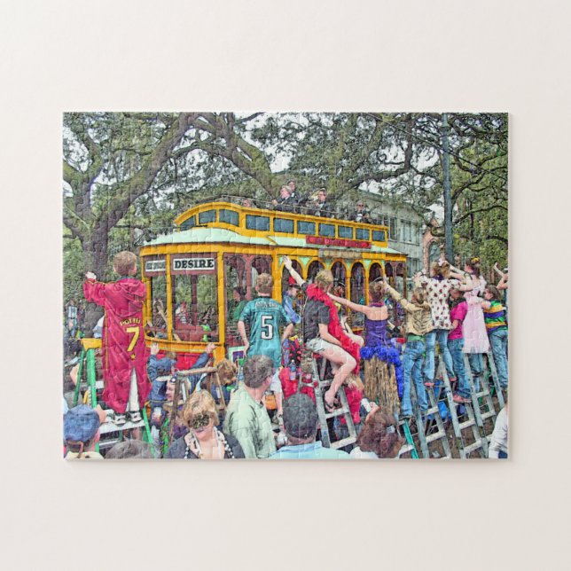 Puzzle Défilé de mardi gras de la Nouvelle-Orléans (Horizontal)