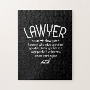 Puzzle Définition drôle de l'avocat