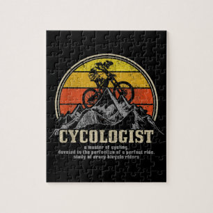 Puzzle Définition du cyclologue Funny Mountain VTT MTB
