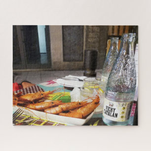 Puzzle Déjeuner à Barcelone Espagne