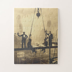 Puzzle Déjeuner Au-Dessus D'Un Scraper Ciel Partie Deux F