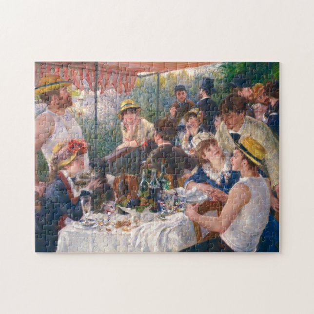 Puzzle Déjeuner de la fête nautique par Renoir (Horizontal)