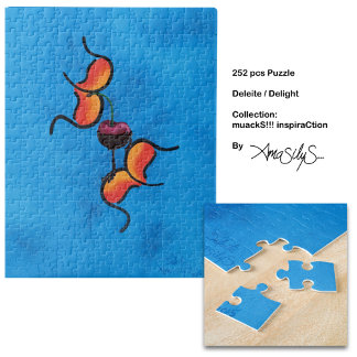 Puzzle Délice muackS!!! - AmaSilyS - 252 pièces d'art