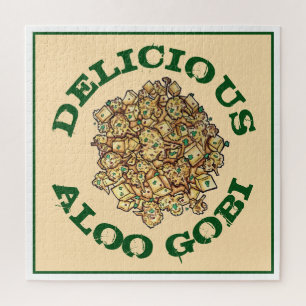Puzzle Délicieux Aloo Gobi Indian Food Cauliflower Curry