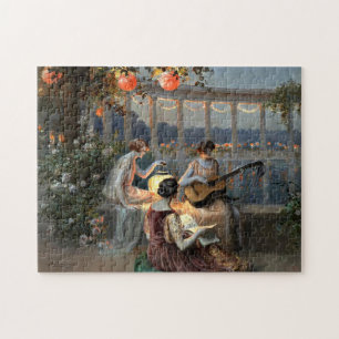 Puzzle Delphin Enjolras' Les Musiciennes sur la Terrasse