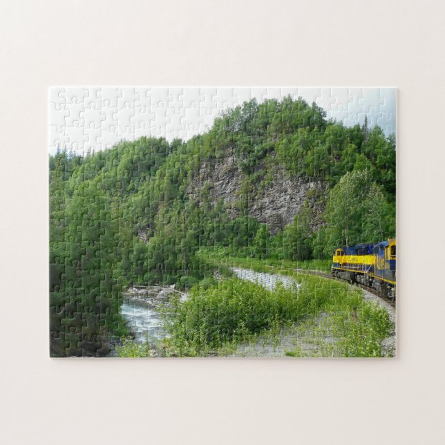 Puzzle Denali Express Alaska Train Vacation Photographie (Horizontal)