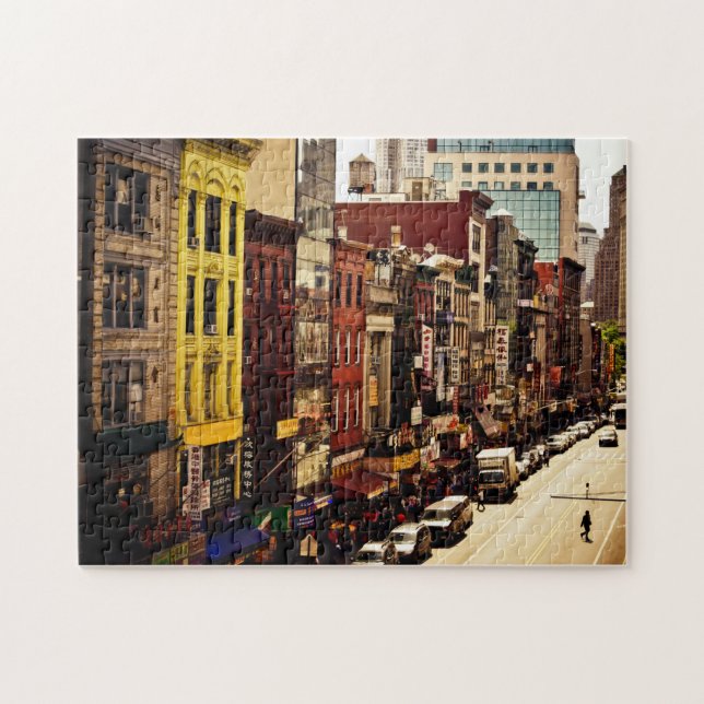 Puzzle Densité urbaine - New York City (Horizontal)