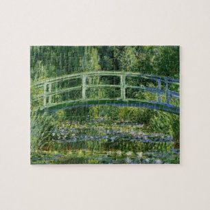 Puzzle denteux 8x10 de l'étang 1897 de nénuphar de