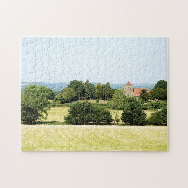 Puzzle denteux de campagne de Kent (Horizontal)