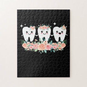 Puzzle Dentist Dental Assistant Oral Hygienist Tooth