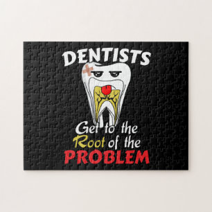 Puzzle Dentiste Canal Radiculaire - Pun de Cavité Dentair