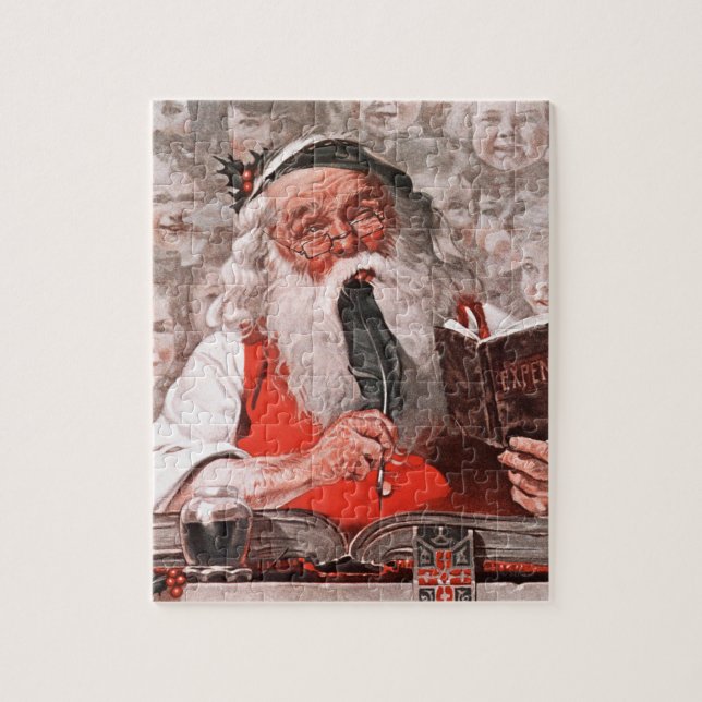 Puzzle Dépenses de père Noël (Vertical)