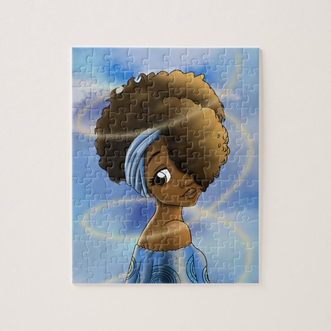 Puzzle der Afrikanerin, 8 x 10, 110 Stück (Vertikal)