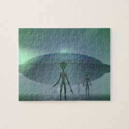 Puzzle der alien-Besucher
