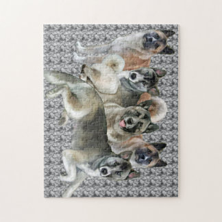 Puzzle der Familie Akita