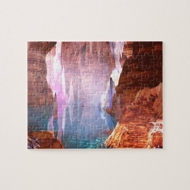 Puzzle der Glitternhöhlen (Horizontal)