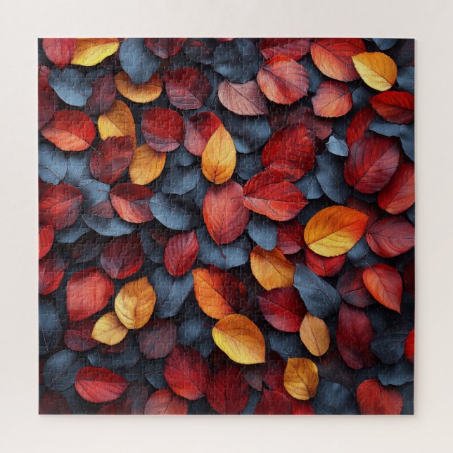 Puzzle der Herbstlöcher (Vertikal)
