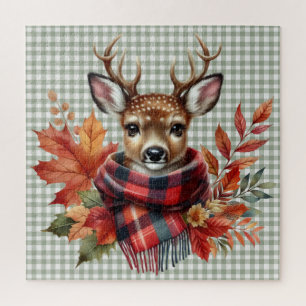 Puzzle der Herbsttiere