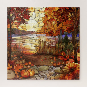 Puzzle der Schönheit des Herbstes