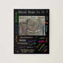 Puzzle der Unisex-Namen und Geschenkboxen, Metropo