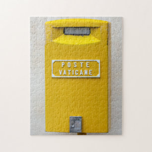 Puzzle der Vatikanstadt-Postbox