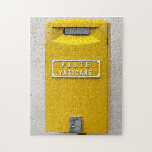 Puzzle der Vatikanstadt-Postbox (Vertikal)
