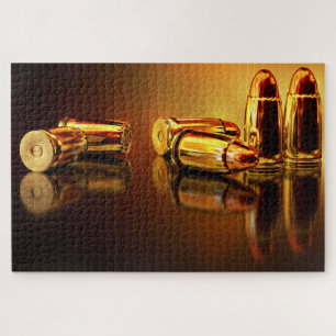 Puzzle Des balles d'or élégantes qui tirent pour les me