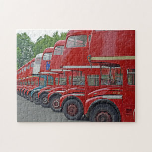 Puzzle des bus rouges de Londres