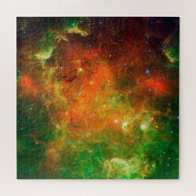 Puzzle Des Clusters D'Étoiles Dans La Nebula Nord-América (Horizontal)