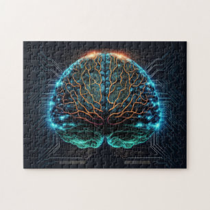 Puzzle des Computernervs